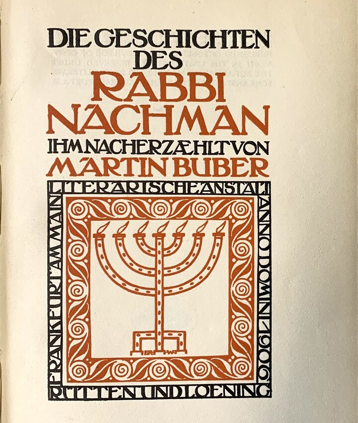 Titelblatt Rabbi Nachman