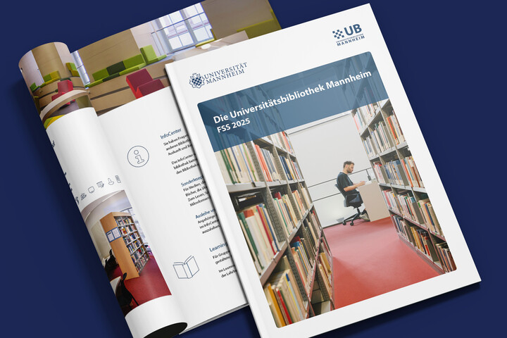 Frontseite des Magazins der UB Mannheim